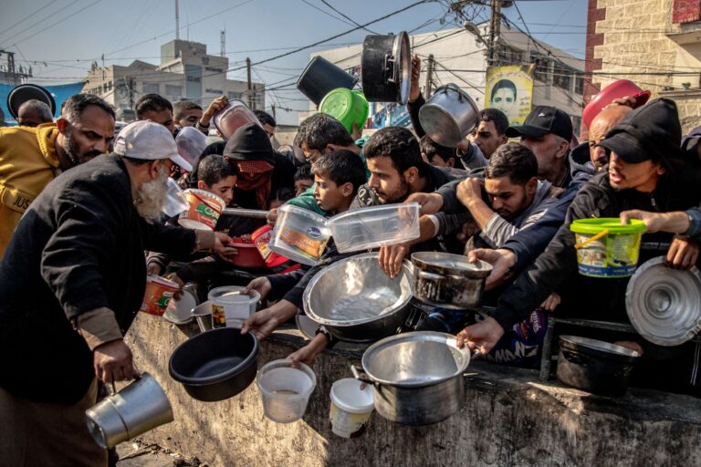 صور الجوع في غزة